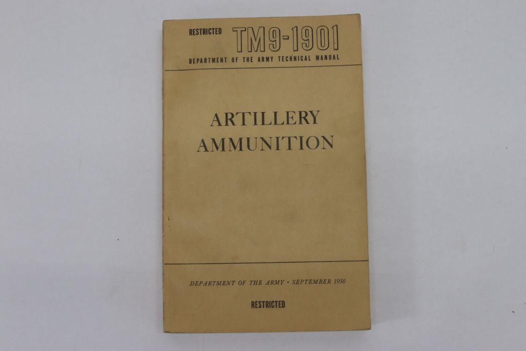 Korean War US Army Artillery Tech Manual