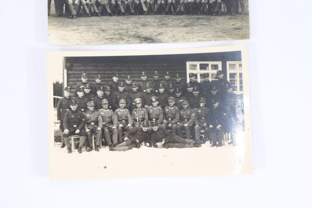 (2) Nazi Wehrmacht RPPC/PC Unit Photos