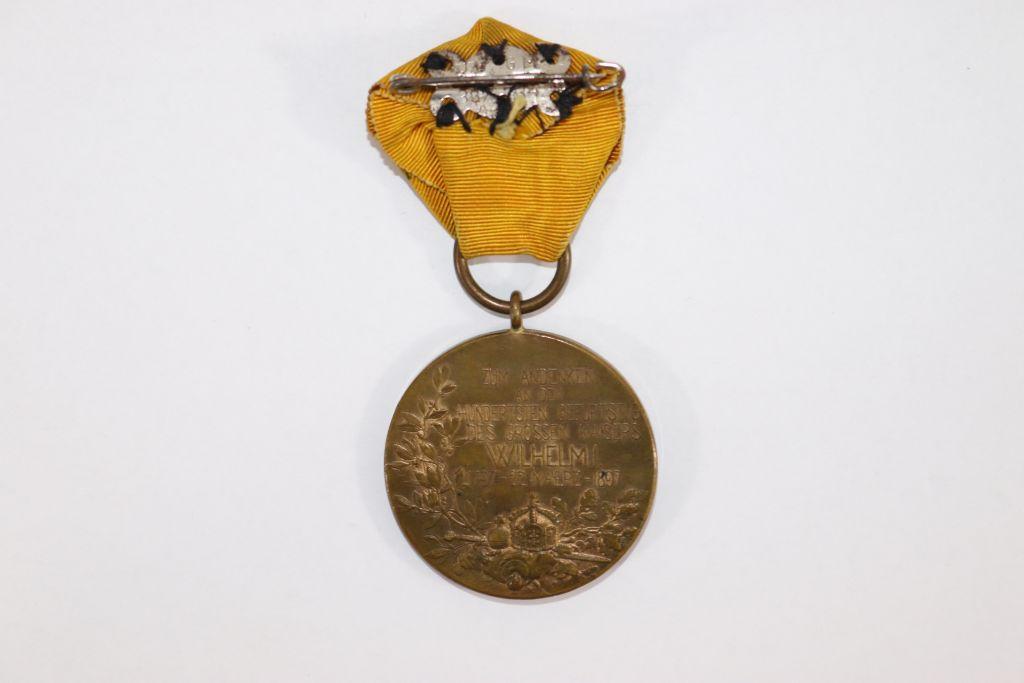 1897 Kaiser Wilhelm Centenary Medal