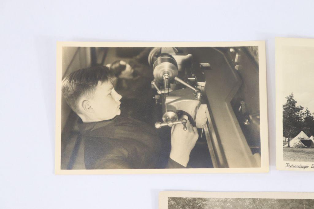(3) Nazi Hitler Youth/HJ Postcards