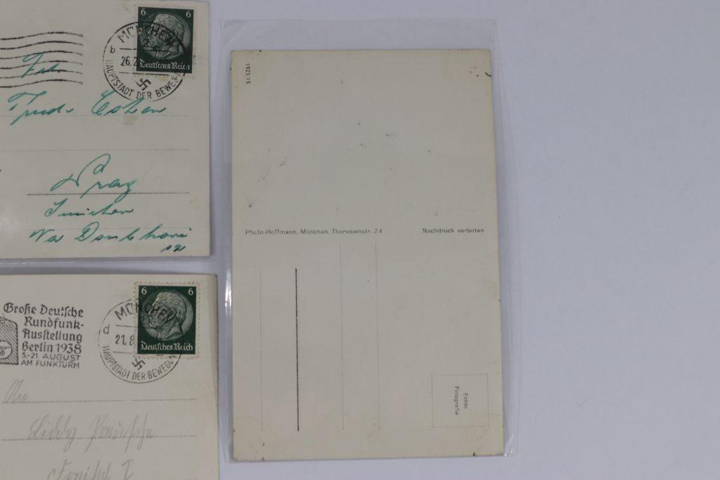 (3) Nazi Ehrentempel Postcards