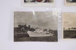 (4) Nazi Navy/Kriegsmarine Postcards