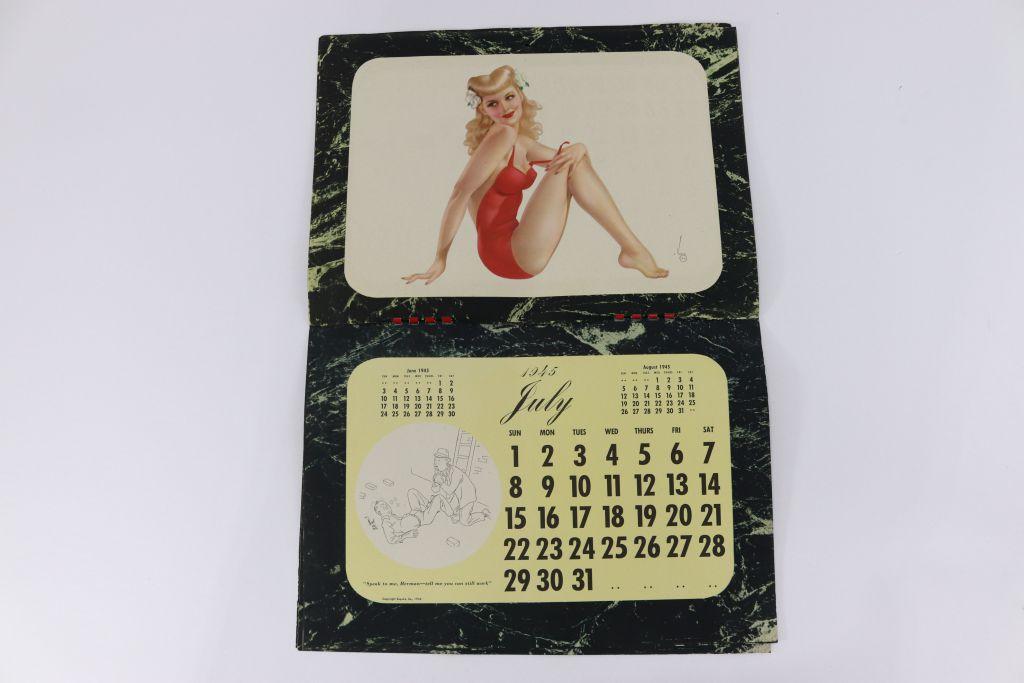 1945 Vargas Pin-Up Calendar