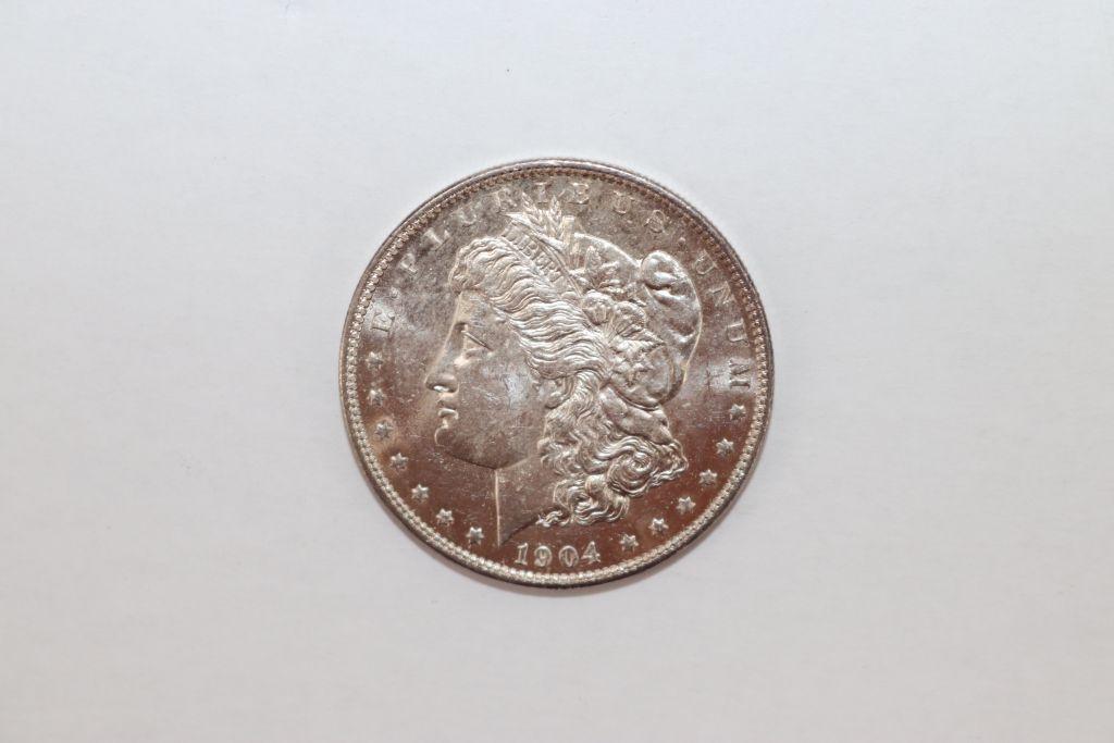 1904-O 1900 Morgan Silver Dollar