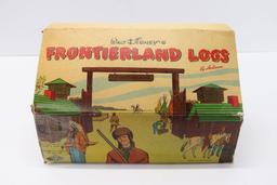 Walt Disney's Frontierland Toy Logs Set