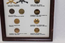 U.S. Military Collar Insignia Display