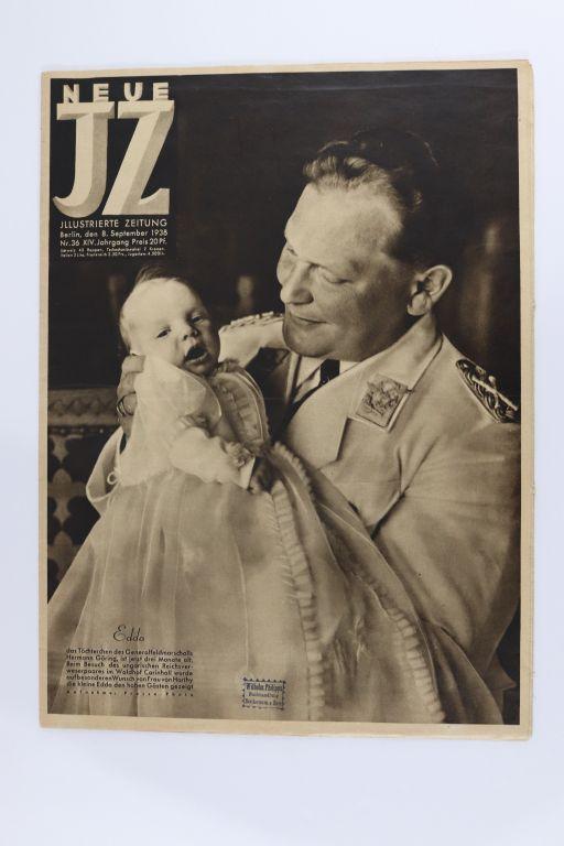 1938 Nazi Neue JZ Magazine-Goring Cover