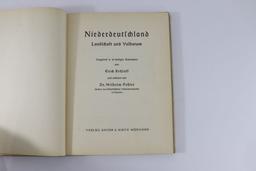 1940 "Niederdeutschland" Hardcover Book