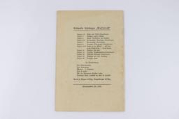 Nazi Propaganda Booklet - 31 Pages