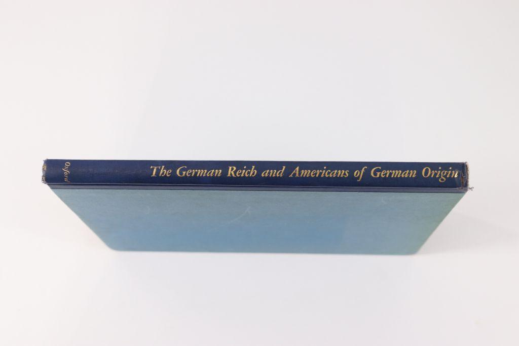 German Reich/Americans of German Origin Bk