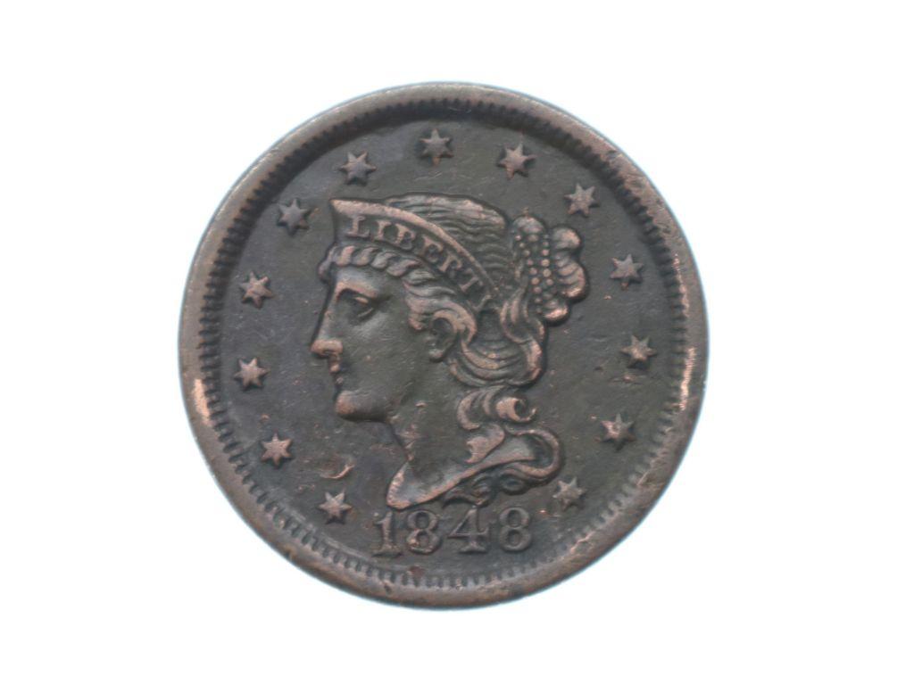 1848 Large Cent