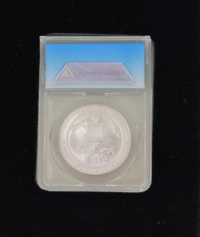 2008-P Bald Eagle Commem Silver Dollar - ANACs