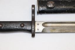 Model 1895 Chilean Mauser Bayonet w/Scabbard