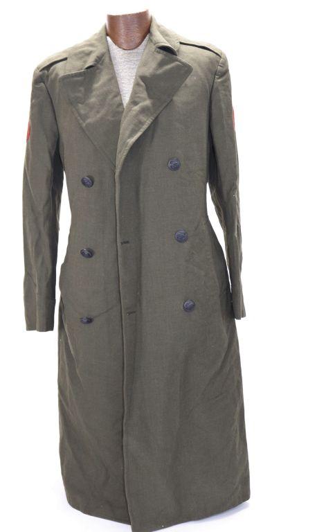 Marine Winter Wool Coat - Size 36L