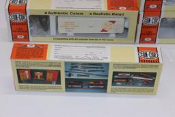 (4) Con-Cor HO Scale Military Box Cars - NIB