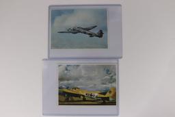 (2) Nazi Luftwaffe Propaganda Postcards