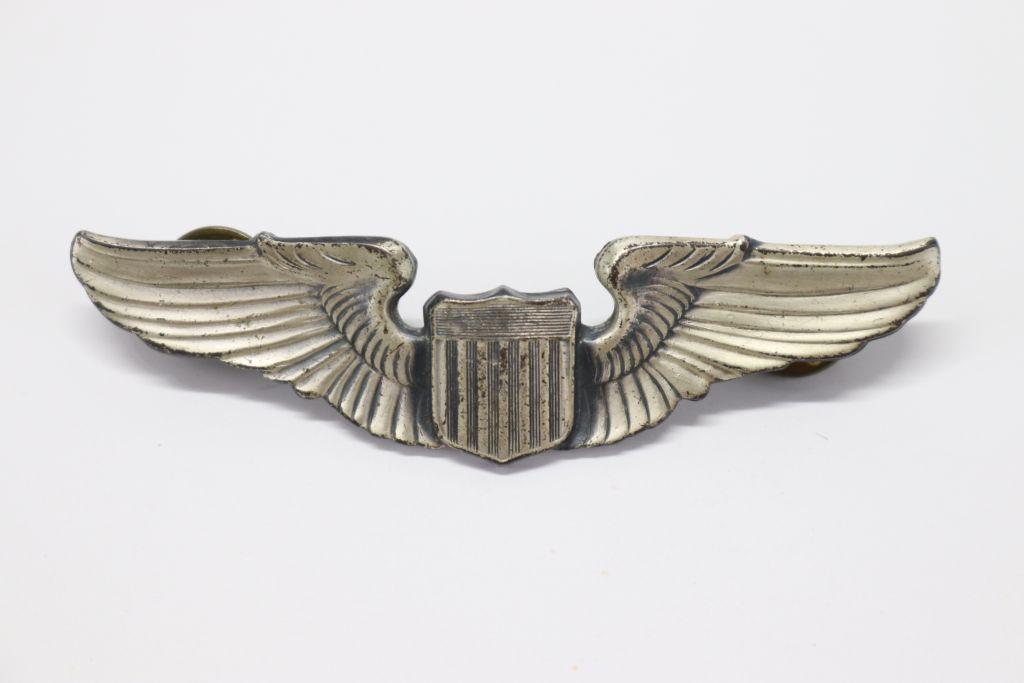 USAF Pilot Wings - 3 1/8" Clutchback