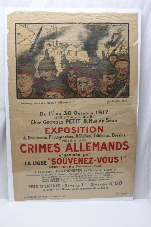 Great! WWI French War Exposition Poster