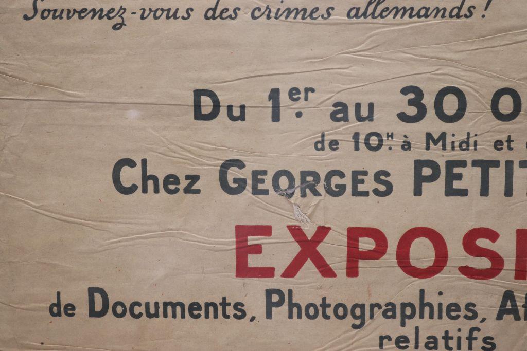 Great! WWI French War Exposition Poster
