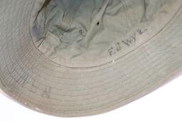 WWII U.S. Navy "Boonie" HBT Hat