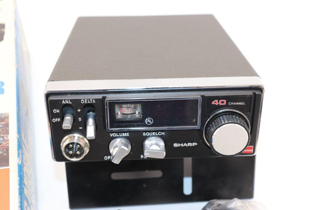 Vintage Sharp CB-2460 Radio Transceiver