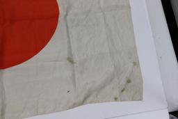 WWII Japanese Silk "Meatball" flag