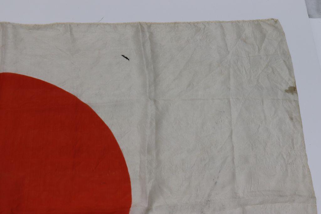 WWII Japanese Silk "Meatball" flag