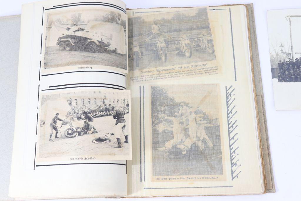 WWII Nazi Army Unit Scrapbook/History