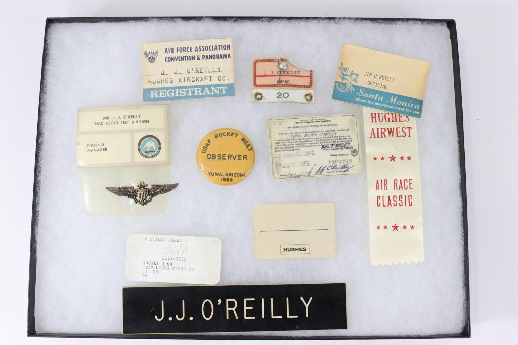 Test Pilot James O'Reilly Ephemera Group