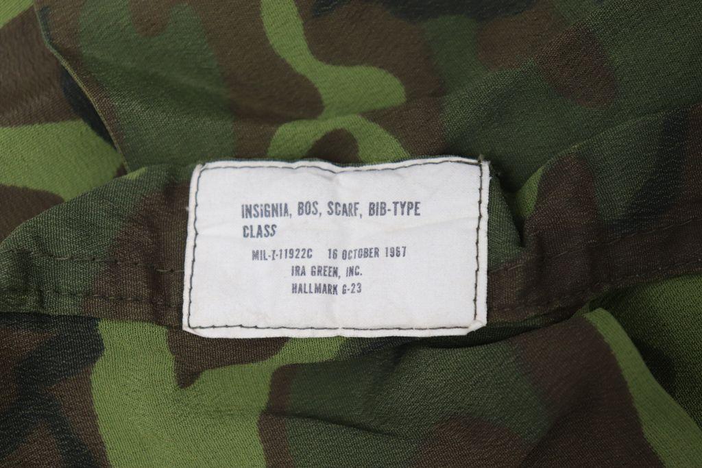 (5) Vietnam War US Army Camo Ascots