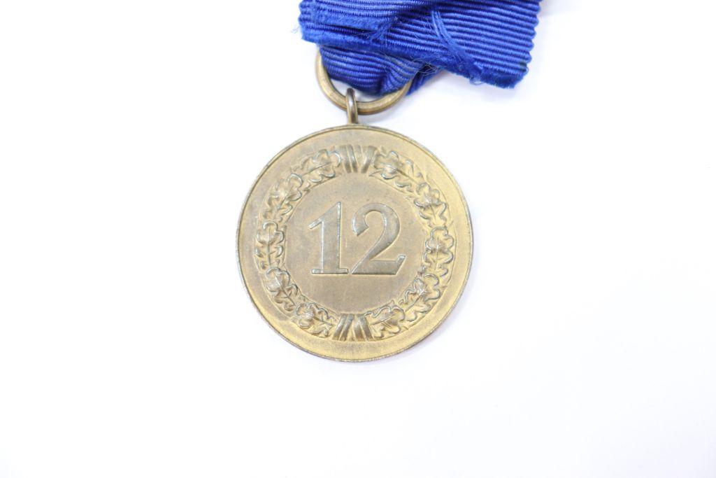 Nazi Army 12 Year Service Medal