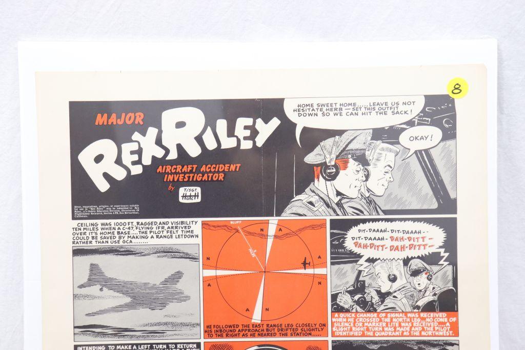 Rex Riley 1950 Barracks Poster