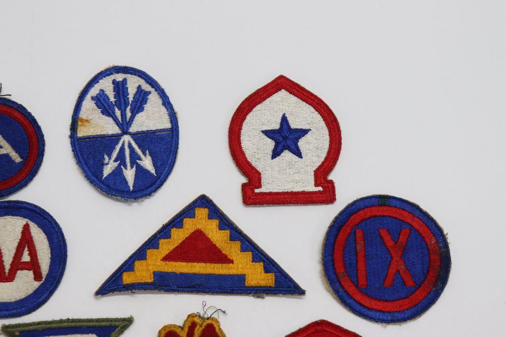 (20) WWII U.S. Army Patches