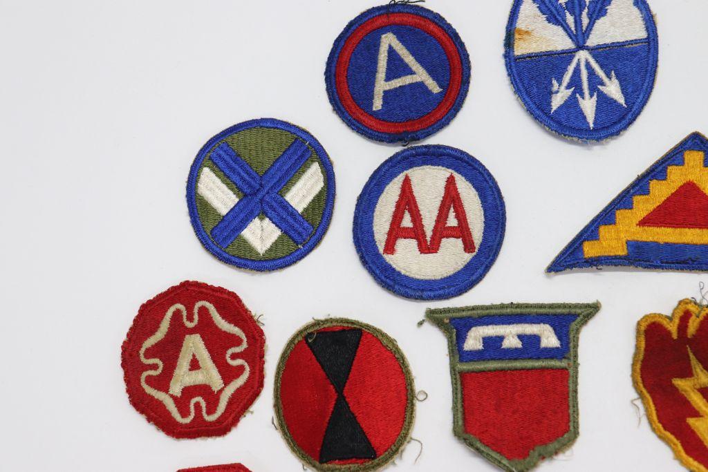 (20) WWII U.S. Army Patches