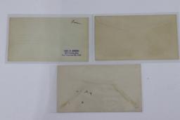 (3) WWII USMC Patriotic Postal Covers