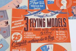 (2) WWII Paper Fighter Plane Books