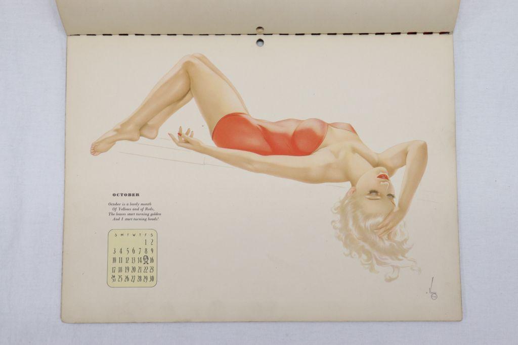 1942 Vargas/Esquire Pin-Up Calendar