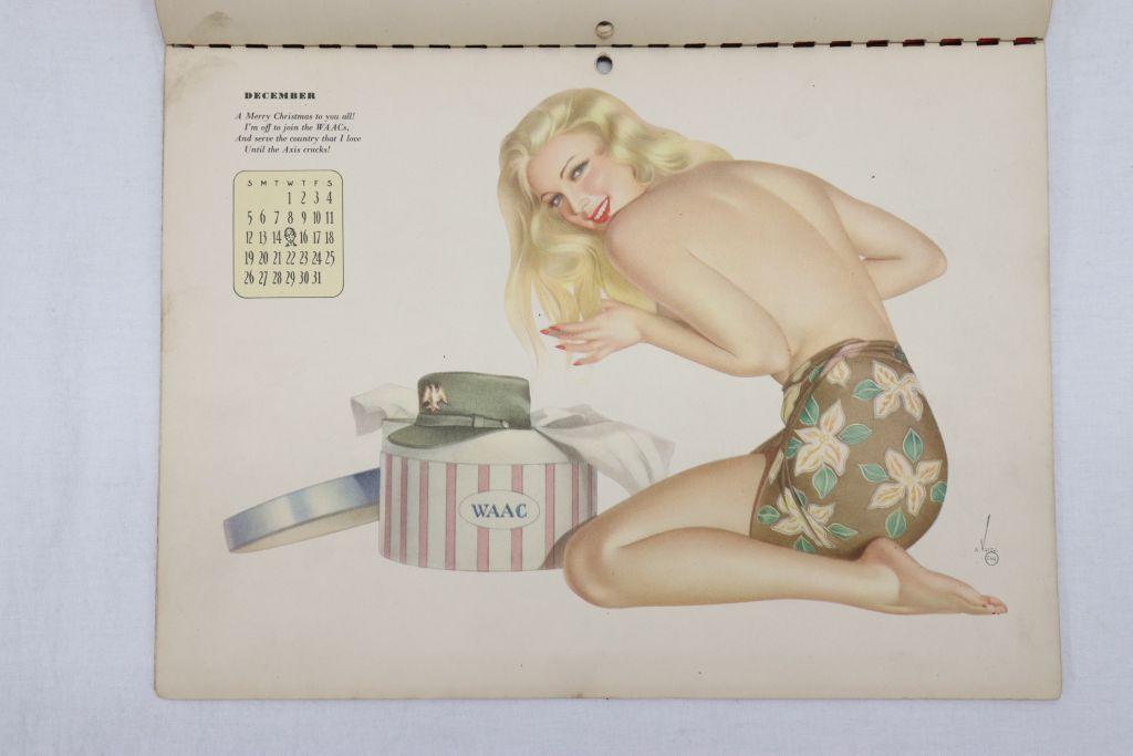 1942 Vargas/Esquire Pin-Up Calendar