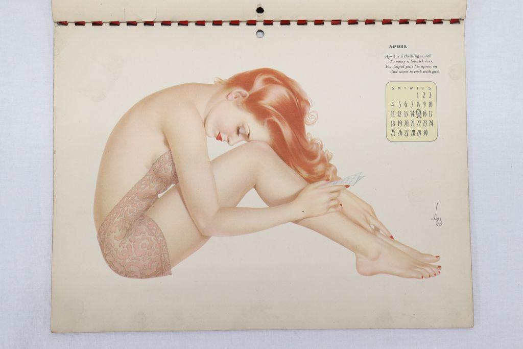 1942 Vargas/Esquire Pin-Up Calendar