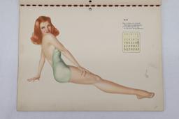 1942 Vargas/Esquire Pin-Up Calendar