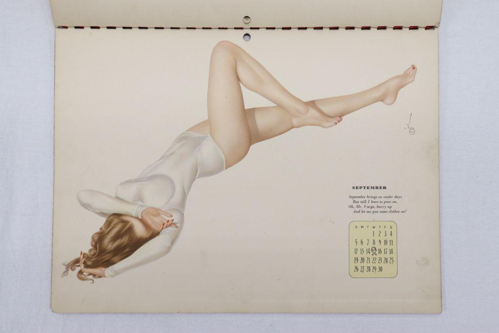 1942 Vargas/Esquire Pin-Up Calendar