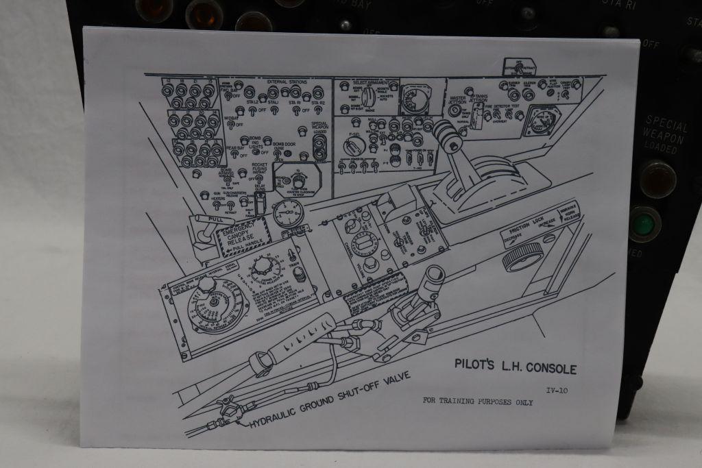 Vietnam War B-57 Canberra Control Panel