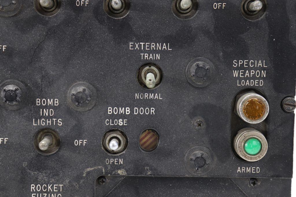 Vietnam War B-57 Canberra Control Panel