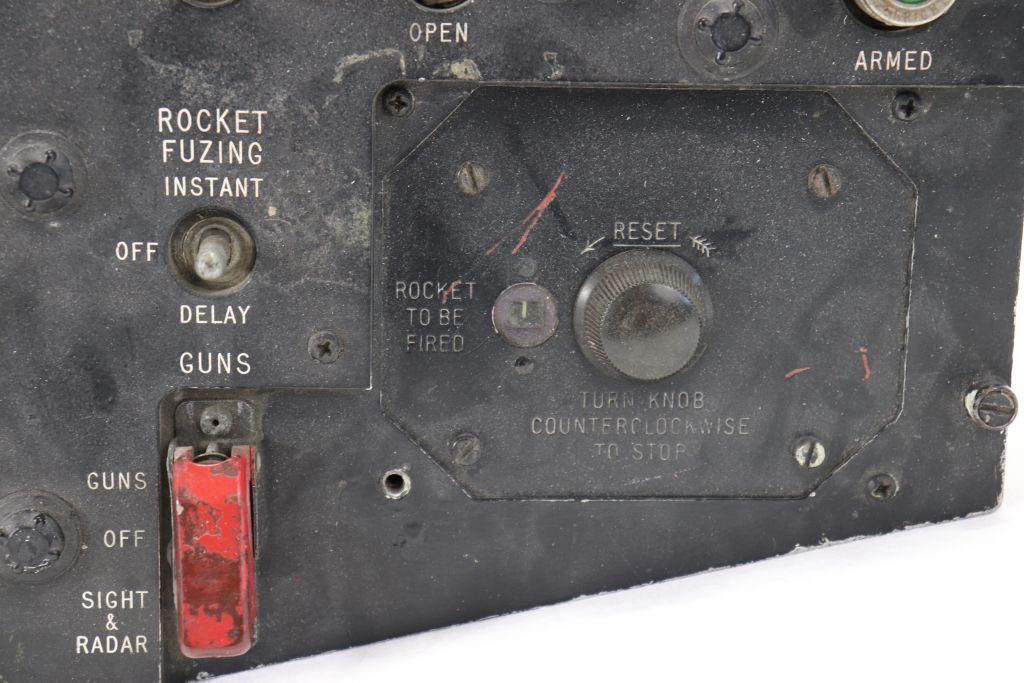 Vietnam War B-57 Canberra Control Panel