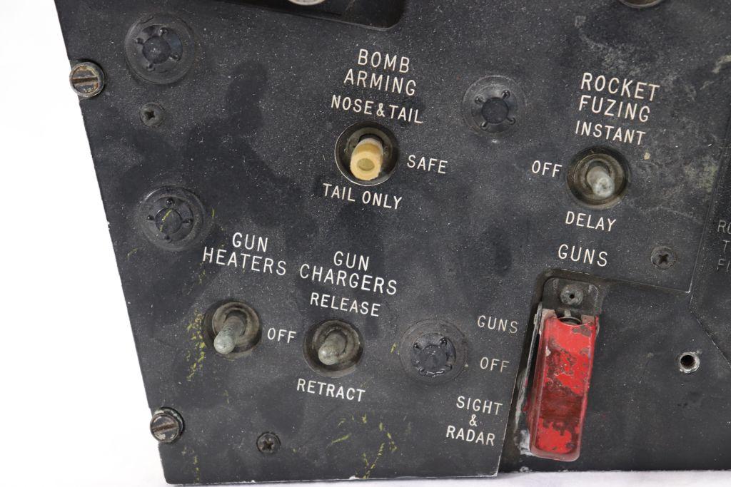 Vietnam War B-57 Canberra Control Panel