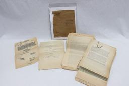 WWII Diary & Document-12th AAF Officer