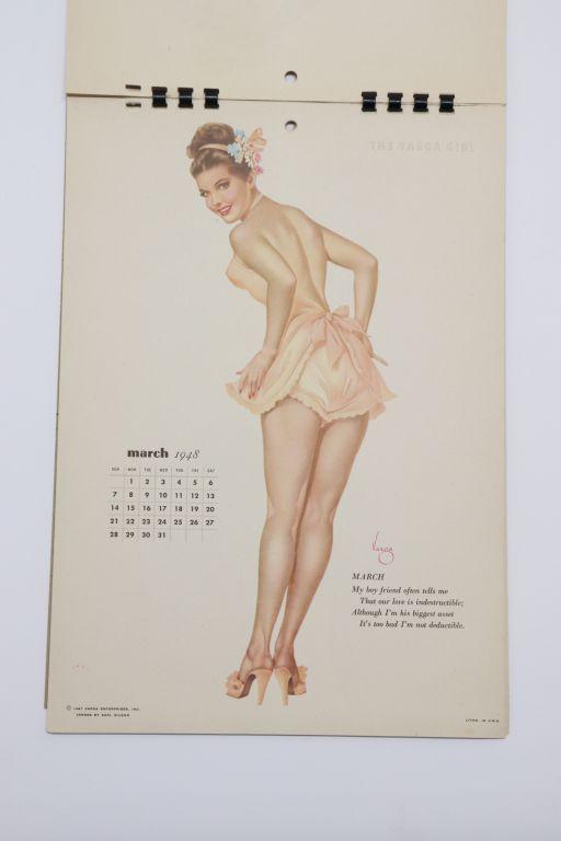 1948 Vargas/Esquire Pin-Up Calendar