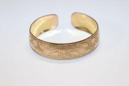 Vintage Gold Wash Bracelet/L. Wallace