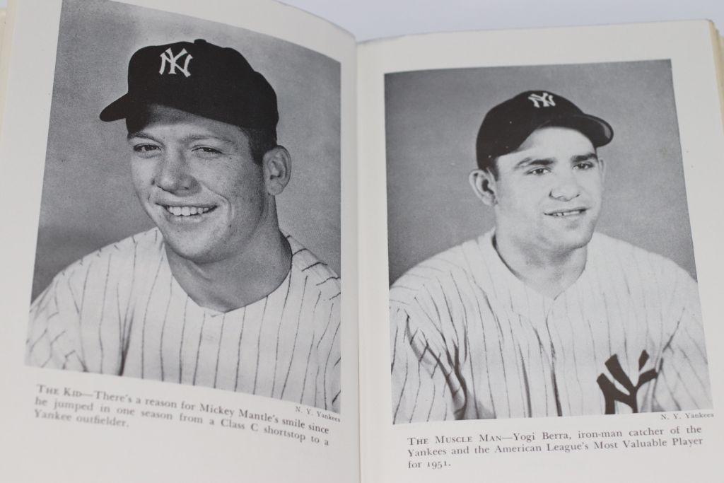 (2) Antique NY Yankees HC Books