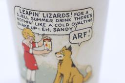 1930's Little Orphan Annie Shaker Cup